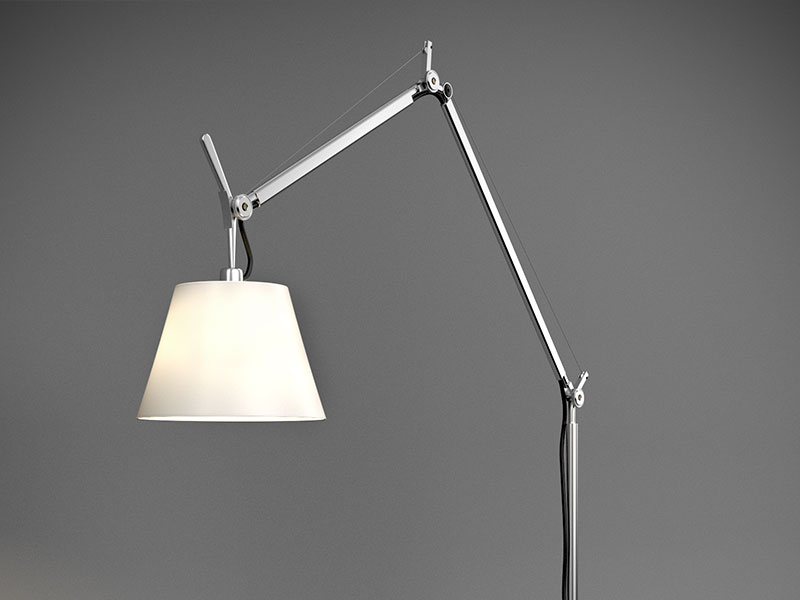 Artemide Tolomeo Mega Floor Lamp 3D Model