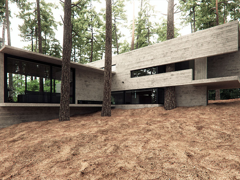 Casa JD 3D Architectural Rendering